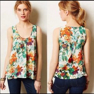 Anthropologie floral top